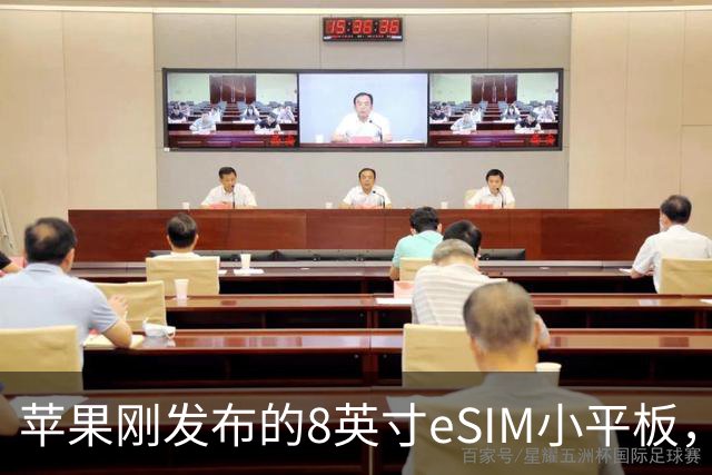 苹果刚发布的8英寸eSIM小平板，这价格是疯了吧